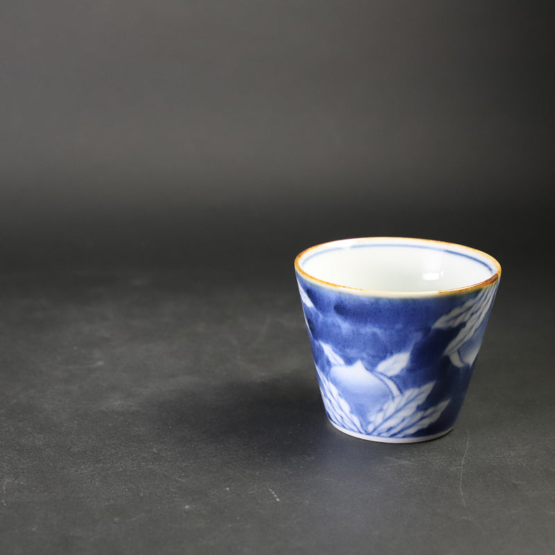 Fukusen Kiln Dark Pink Mini Soba Sake Cup