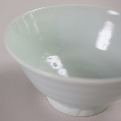 Lee modern, potter's wheel rice bowl