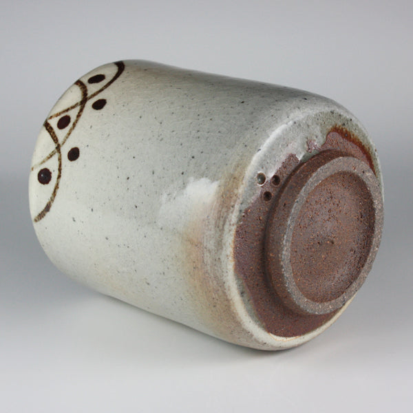Taroemon Nakazato Kiln Ichibankan Original Painting Powder Drawn Teacup (Yumiya Bun)