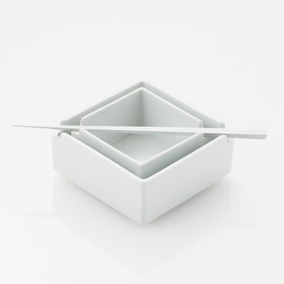 Square layered bowl (small)