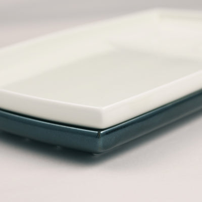 Monotone Cafe Plate (White)