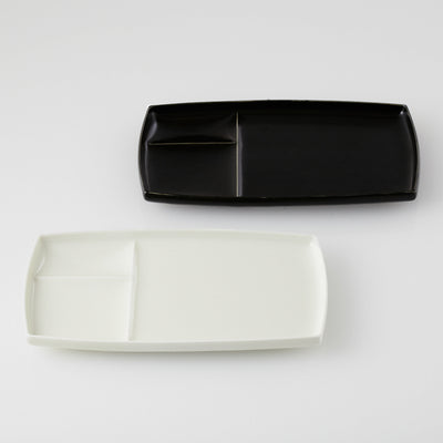 Monotone Cafe Plate (White)