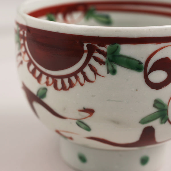 Versatile petit bowl (red painting)