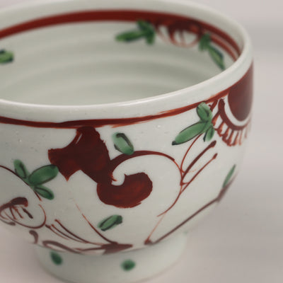 Versatile petit bowl (red painting)