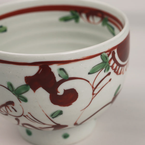 Versatile petit bowl (red painting)