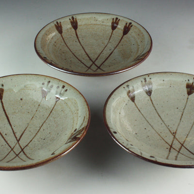 Taroemon Nakazato Kiln Ichibankan Original Illustrated Karatsu Plate (Yumi and Yamon) Small
