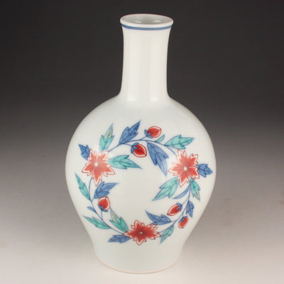 Kinka-e Vase by Imaemon Kiln