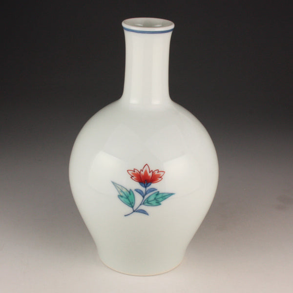 Kinka-e Vase by Imaemon Kiln