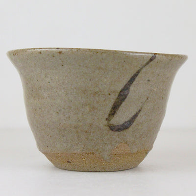 Illustrated Karatsu Sake Cup by Fujio Koyama