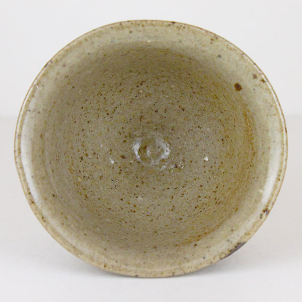 Illustrated Karatsu Sake Cup by Fujio Koyama