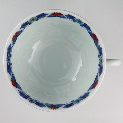 Imaemon kiln Kinka-e tea bowl