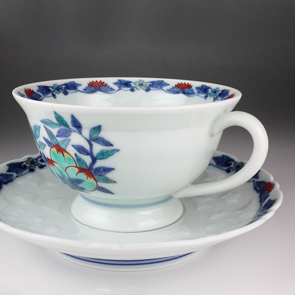 今右衛門窯 錦花絵紅茶碗 – ギャラリー一番館オンラインショップ