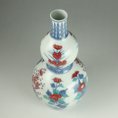 Imaemon Kiln Colored Nabeshima Flower Vase