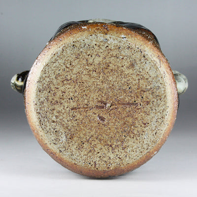 Sakurei Okamoto Korean Karatsu flower vase with ears