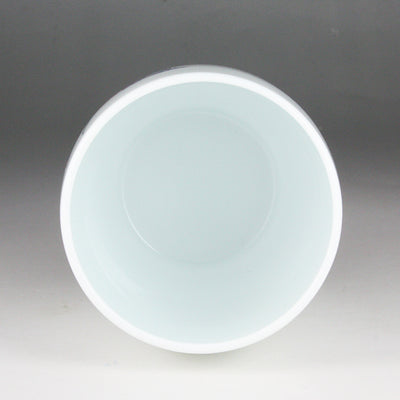 Kakiemon kiln product teacup with chrysanthemum and chrysanthemum bird design