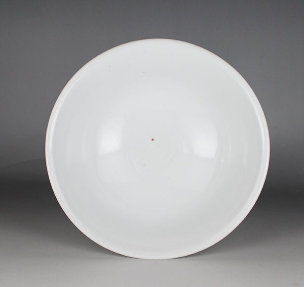 White porcelain goblet by Takashi Nakazato