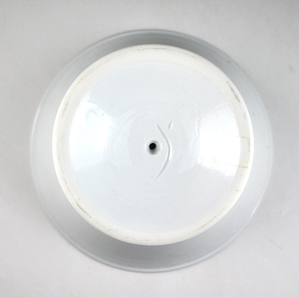 White porcelain goblet by Takashi Nakazato
