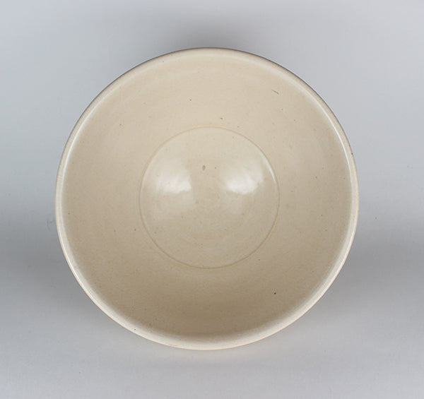White porcelain bowl by Takashi Nakazato