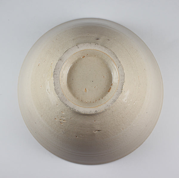 White porcelain bowl by Takashi Nakazato