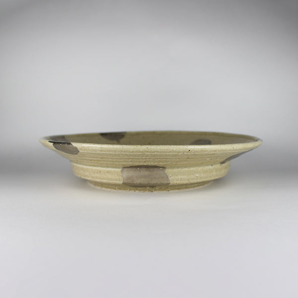 有田焼 渕錆楕円手描き皿（蛸唐草・軍配瓢）【西山錦華堂】食器