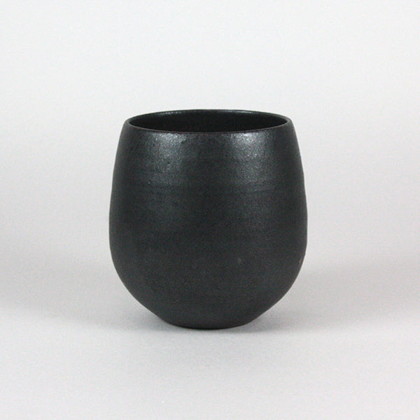 Naoto Yano black glaze cup