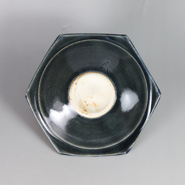 中里花子 monohanako 緑青磁 貫入 ハニカム皿 L M 3枚 取り皿 中里花子 monohanako 緑青磁 貫入 ハニカム皿 L M 3枚 取り皿 【公式通販】