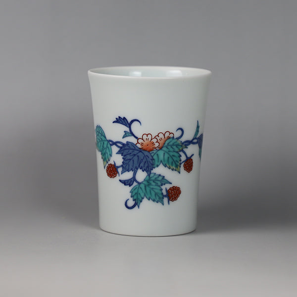 Imaemon Kiln Nishiki Strawberry Cup