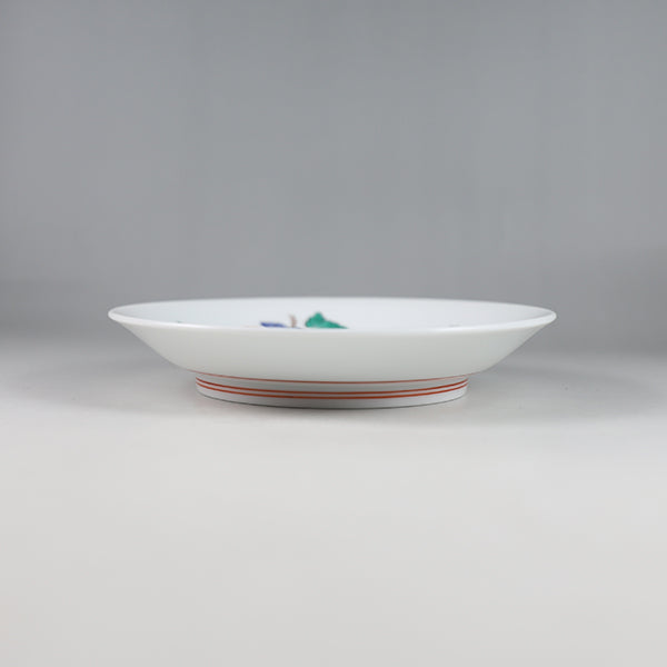 Kakiemon Kiln Nishiki Strawberry Plate (Five Guests)