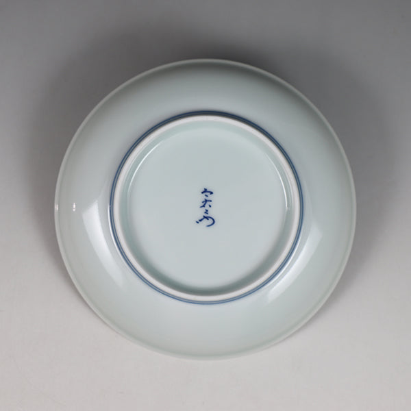 Imaemon Kiln Decorative Plate (Fuyo chrysanthemum painting)