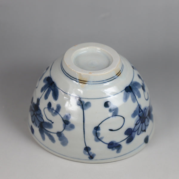 Arita PorcelainLab Tempei rice bowl (peony arabesque)