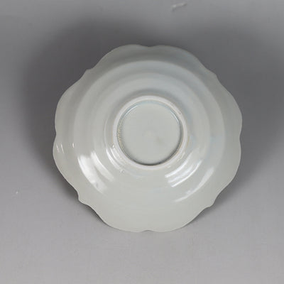 Four-sided small plate by AritaPorcelainLab (Yi Dynasty white porcelain)