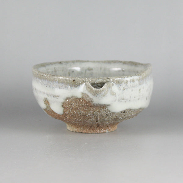 Okamoto Sakurei Madara Karatsu Katakuchi Sake Cup