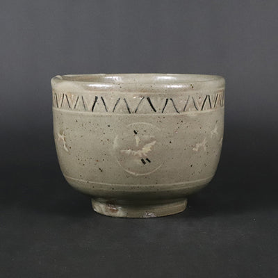 Uncrane tea bowl by Shintaro Uchimura