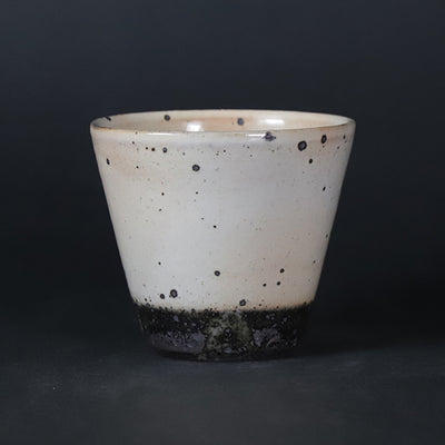Powdered soba cup made by Taki Nakazato