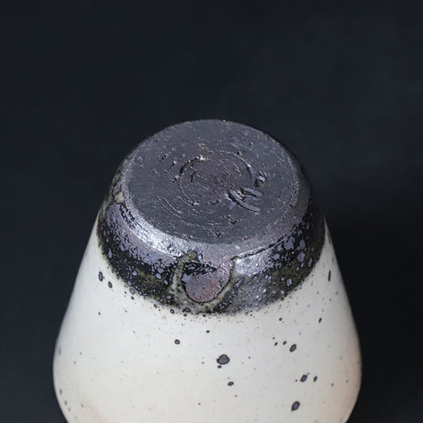 Powdered soba cup made by Taki Nakazato
