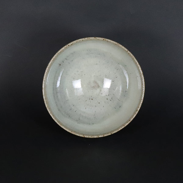 Chiharu Kumamoto Mottled Karatsu rice bowl (small)