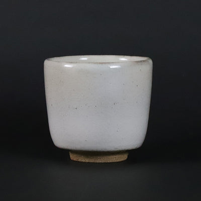 中里太郎右衛門窯　作　唐津猪口(絵粉引 松)