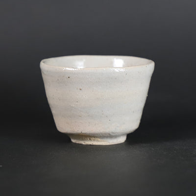 White porcelain cup 1 by Yoshihisa Ishii