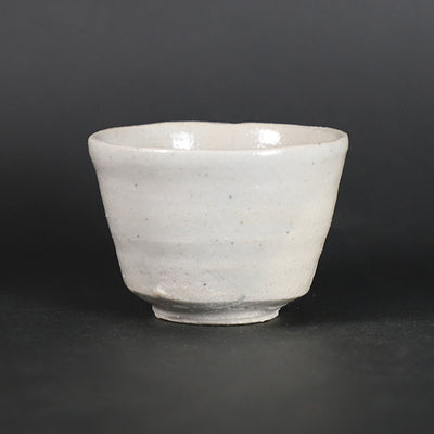 White porcelain cup 1 by Yoshihisa Ishii
