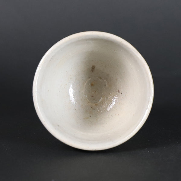 White porcelain cup 1 by Yoshihisa Ishii
