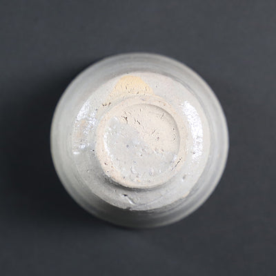 White porcelain cup 1 by Yoshihisa Ishii