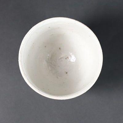 White porcelain cup 3 by Yoshihisa Ishii