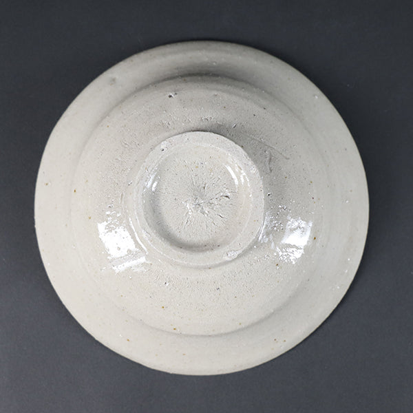 White porcelain plate 1 by Yoshihisa Ishii