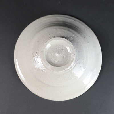 White porcelain plate 2 by Yoshihisa Ishii