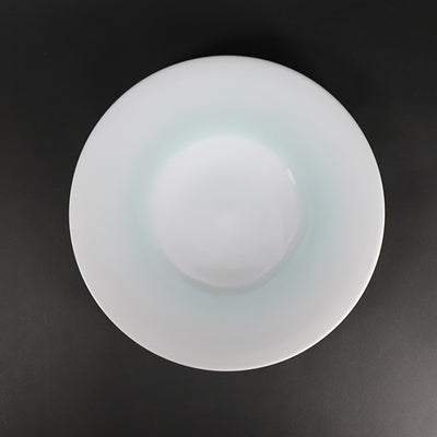 Blue and white porcelain plate by Akio Momota