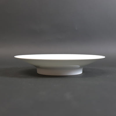 Blue and white porcelain plate by Akio Momota