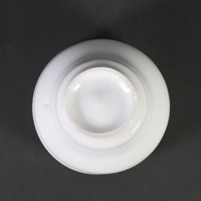 White porcelain tea cup by Takashi Nakazato