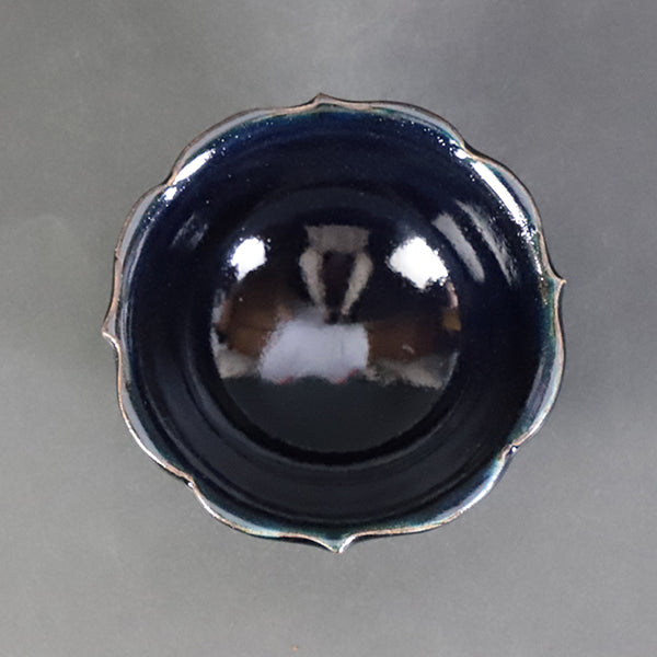 中里花子 チャクラボウル S 希少　作家　器　小鉢 食卓にリズムをうむ器。中里花子「脚付小鉢」 – 煎茶堂東京オンライン