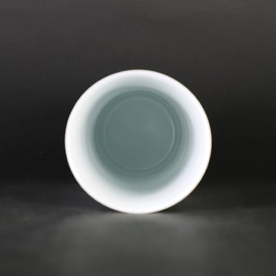 Blue porcelain cup by Akio Momota