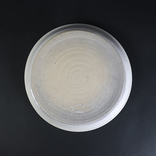 中里太亀 作 粉引平皿 – ギャラリー一番館オンラインショップ